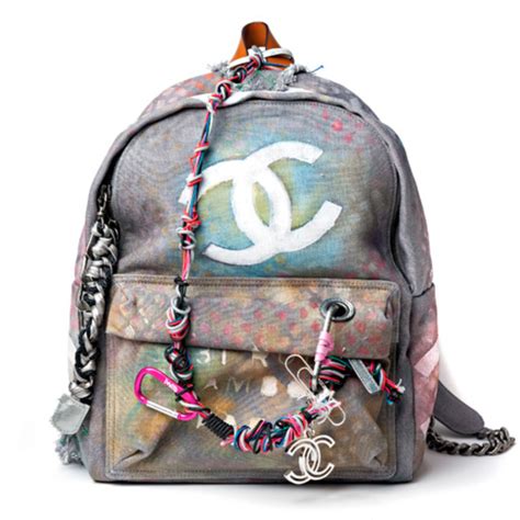 english artist chanel bottle graffiti|Chanel graffiti backpack.